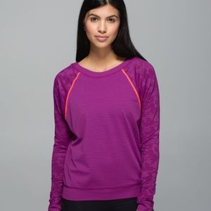 Lululemon Run for Days Long Sleeves Pullover Top
